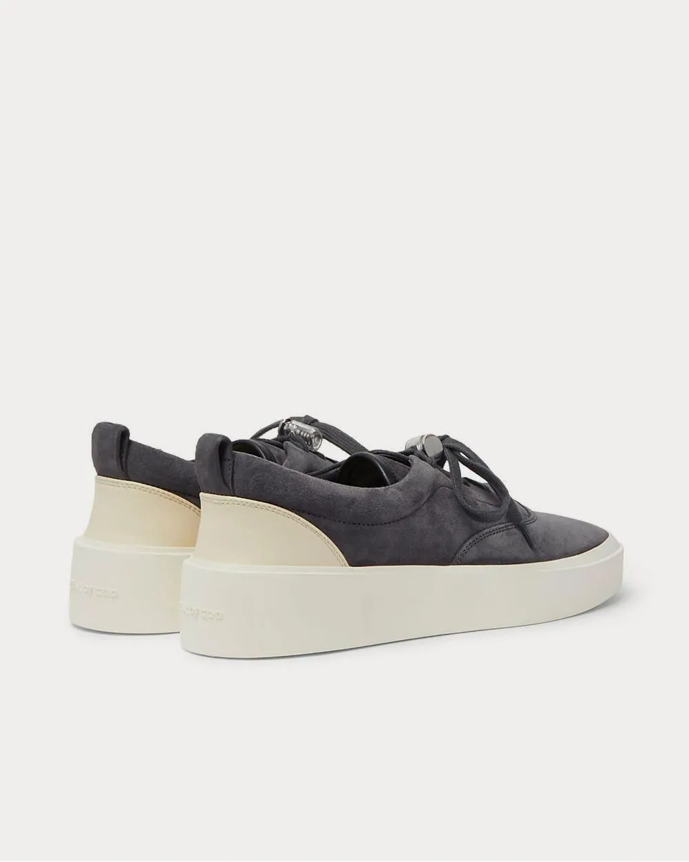101 Leather-Trimmed Suede  Navy low top sneakers