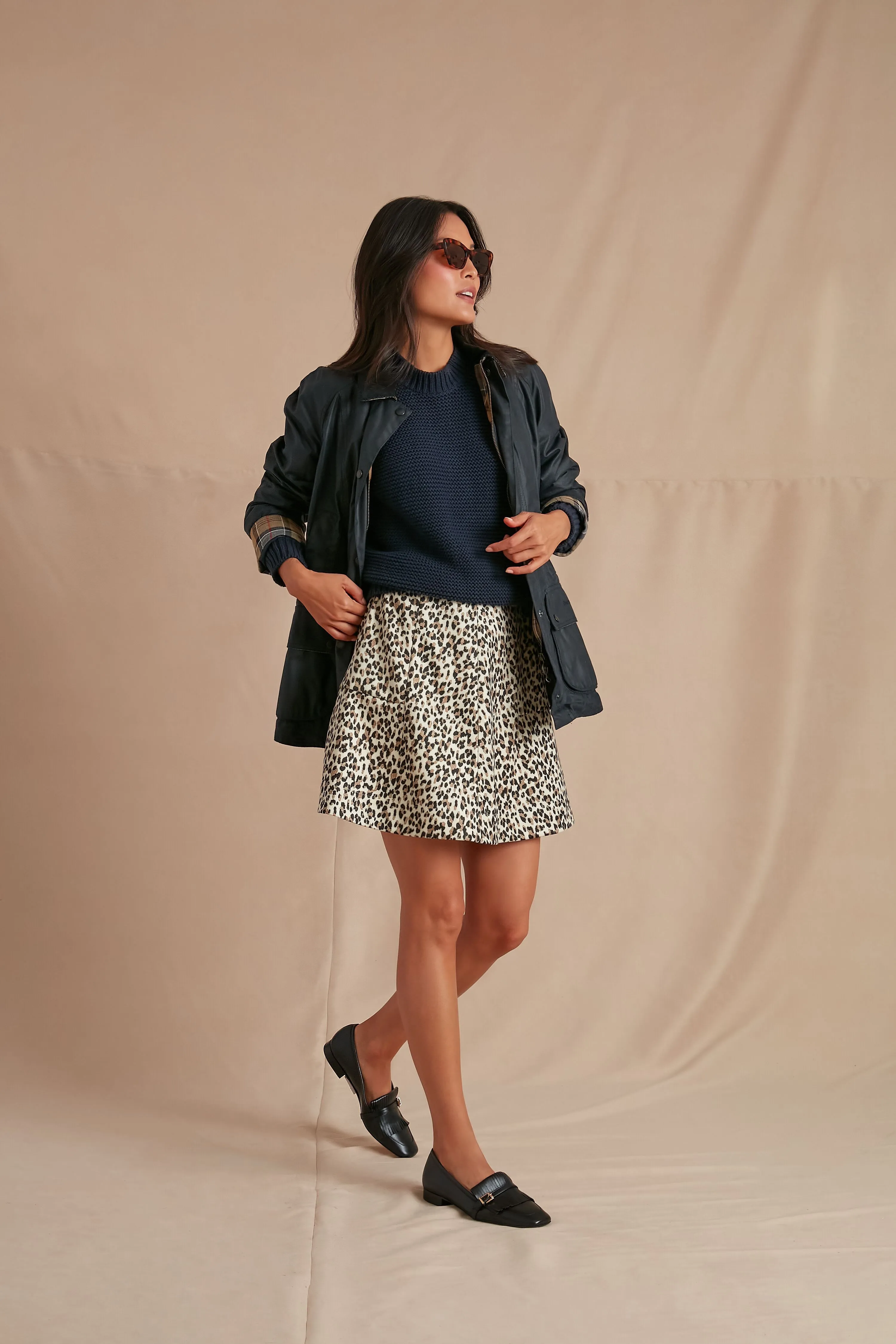 Black Kiltie Loafer