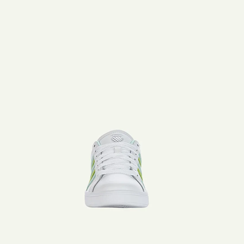 Court Tiebreak Women's Shoes - White/Honeydew/Bright Chartreuse