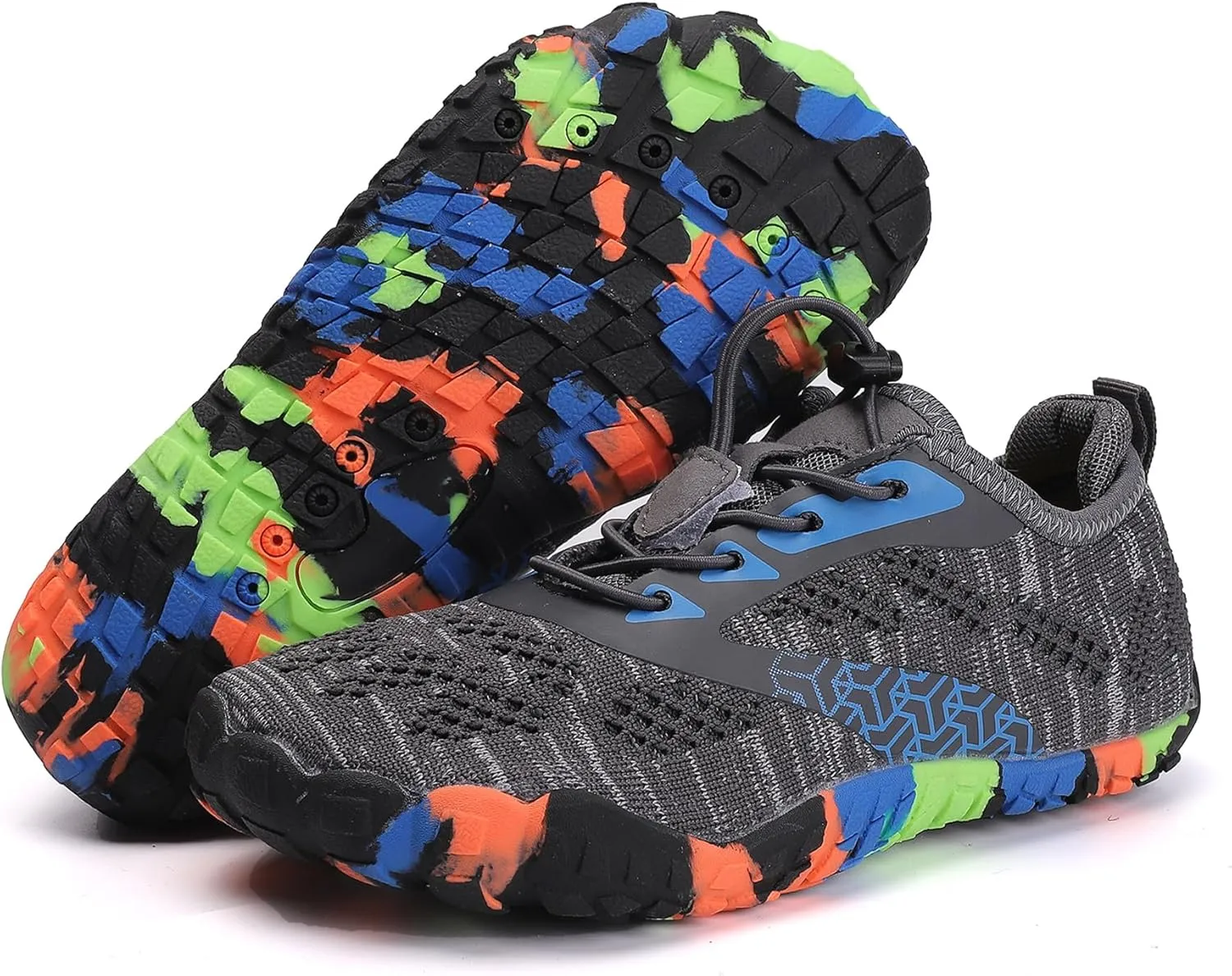 DimaiGlobal Kids Barefoot Shoes Boys Trail Running Shoes Girls Running Shoes Sneakers Athletic Tennis Shoes Toddler Little Kid Big Kid
