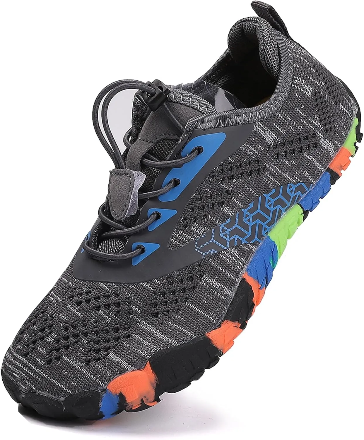 DimaiGlobal Kids Barefoot Shoes Boys Trail Running Shoes Girls Running Shoes Sneakers Athletic Tennis Shoes Toddler Little Kid Big Kid