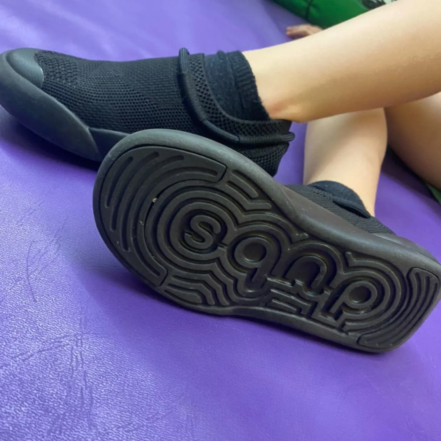 Dubs Flex Kids Vegan Recycled Sneakers | Black