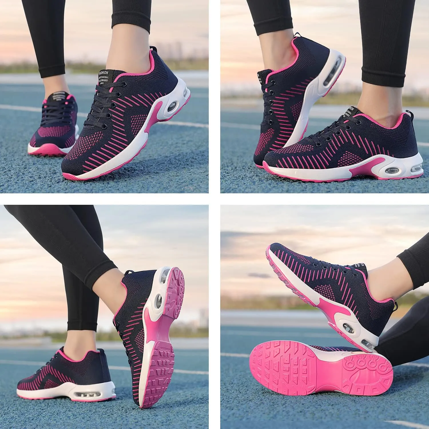 FLARUT Running Shoes Womens Lightweight Fashion Sport Sneakers Casual Walking Athletic Non Slip