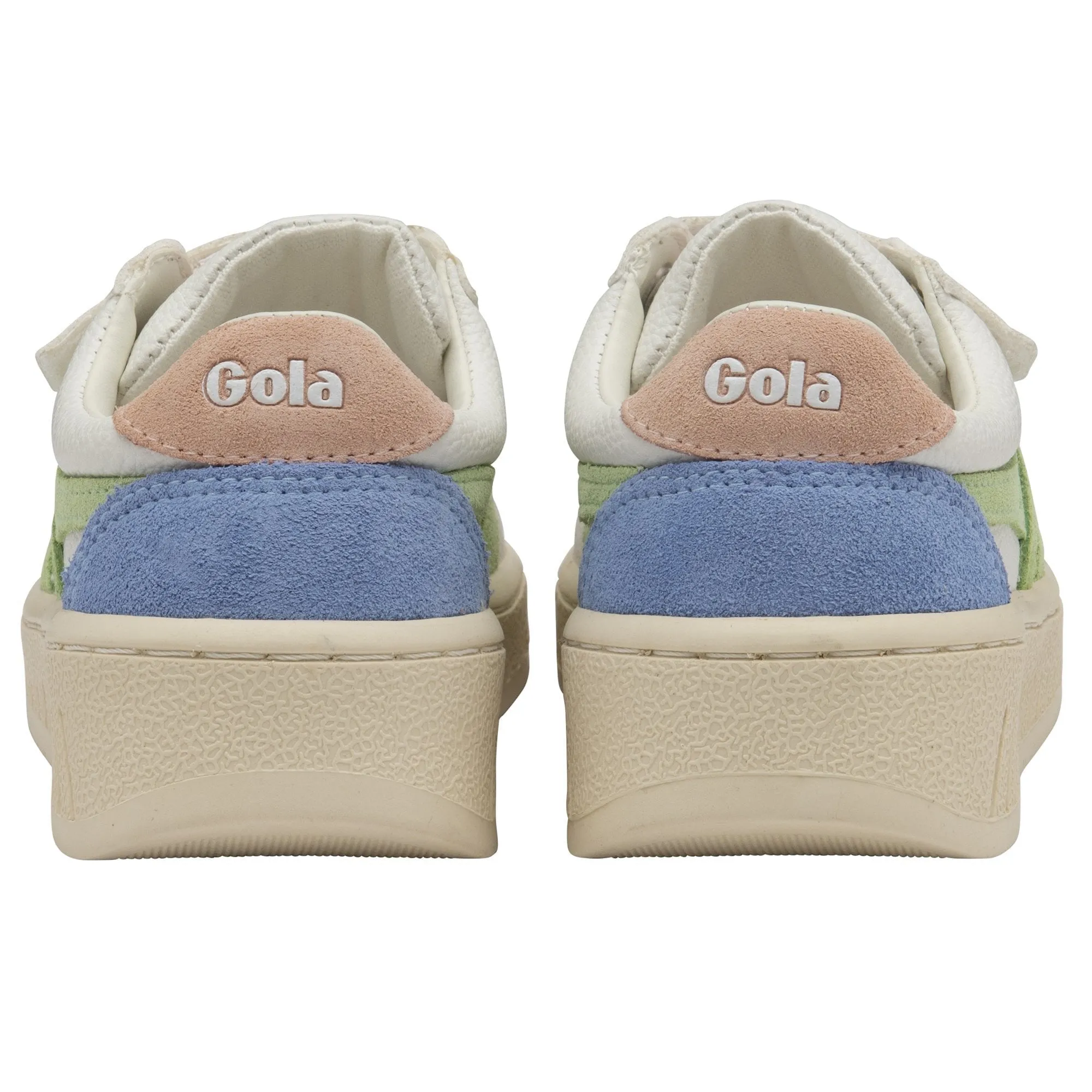 Grandslam Trident Sneaker (White   Patina Green   Pearl Pink)