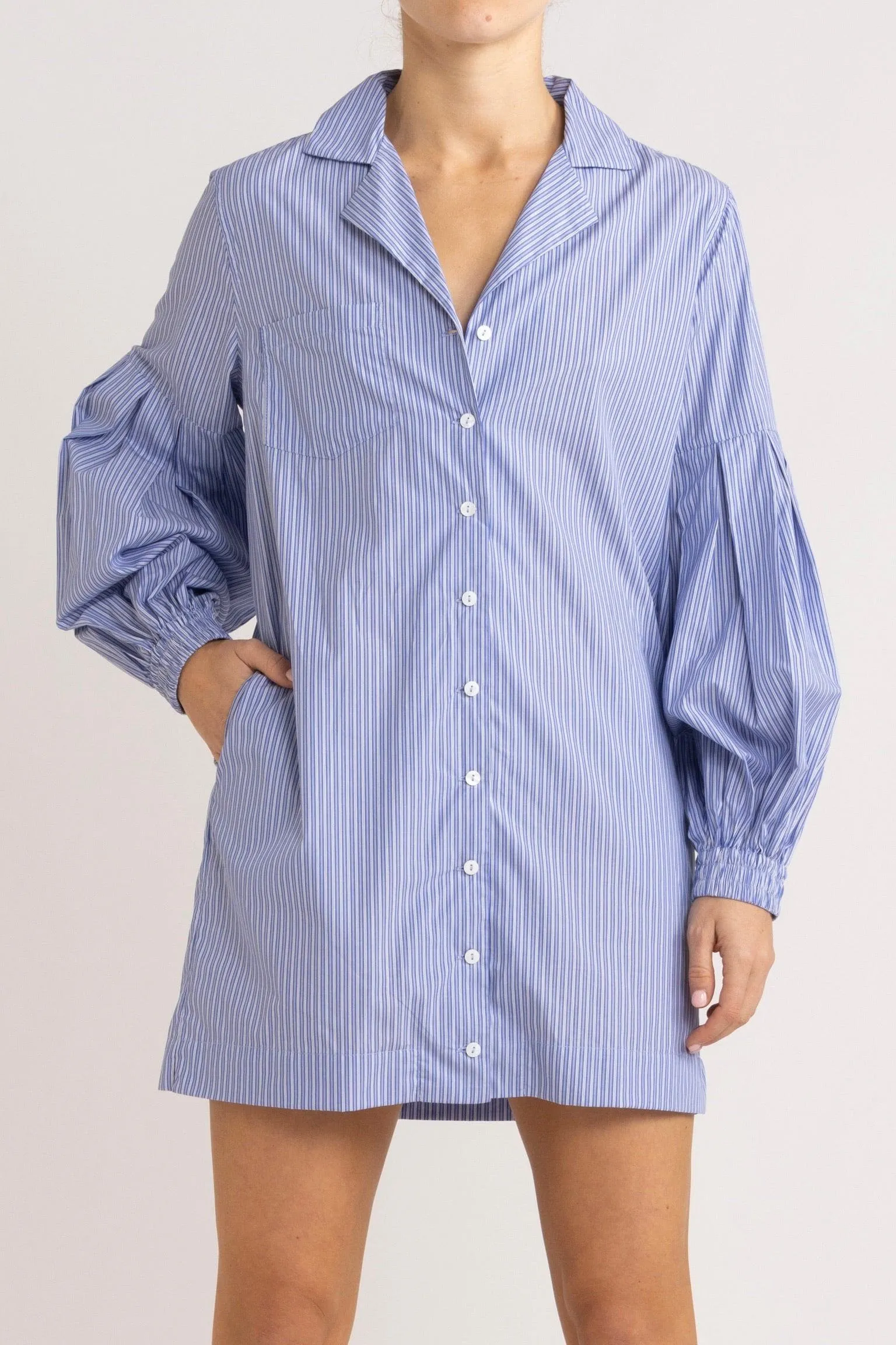 Jemima Blue Stripe Shirt