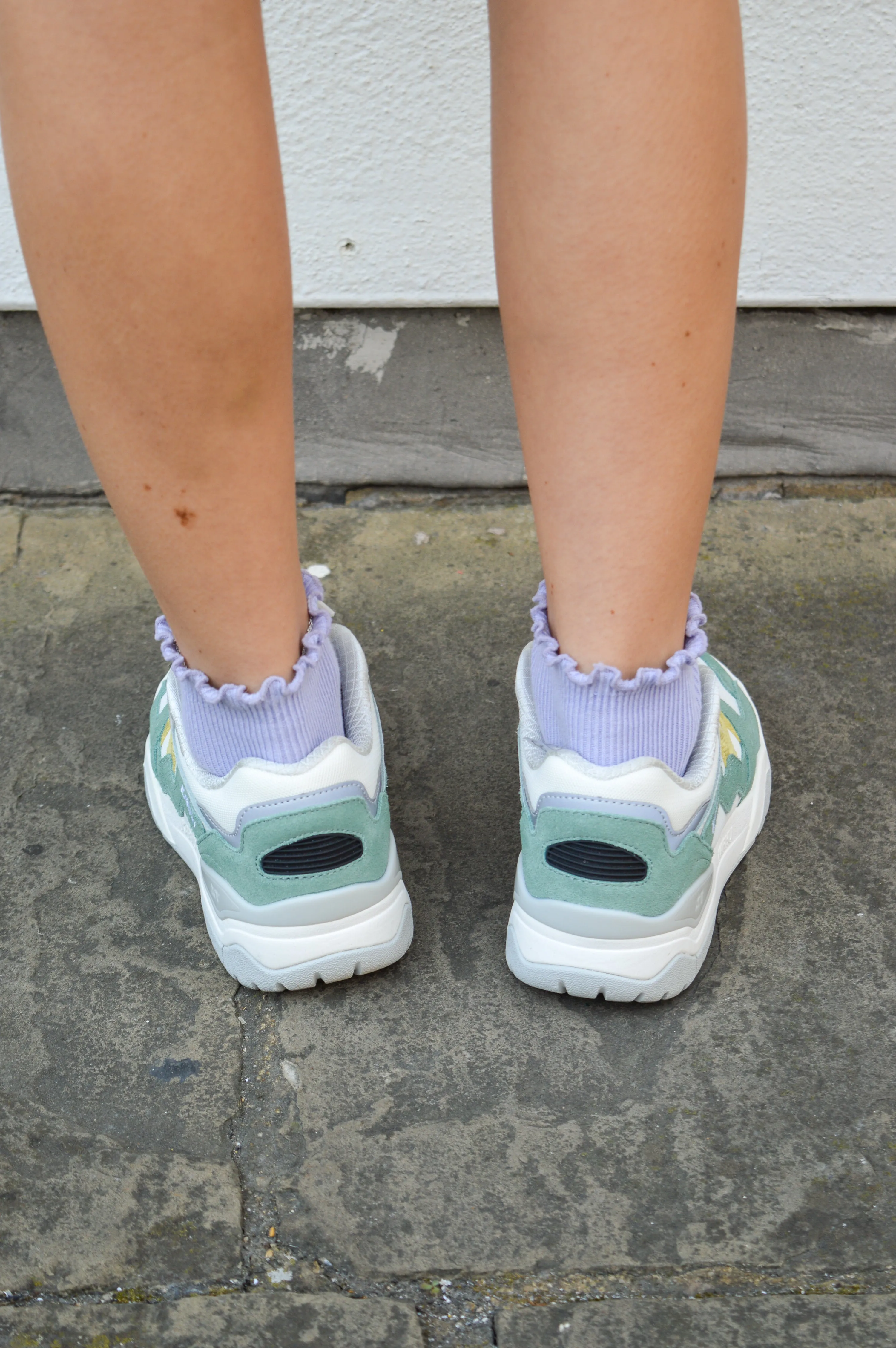 Karhu Aria Fusion XT Iceberg Green/Dusty Yellow Trainers
