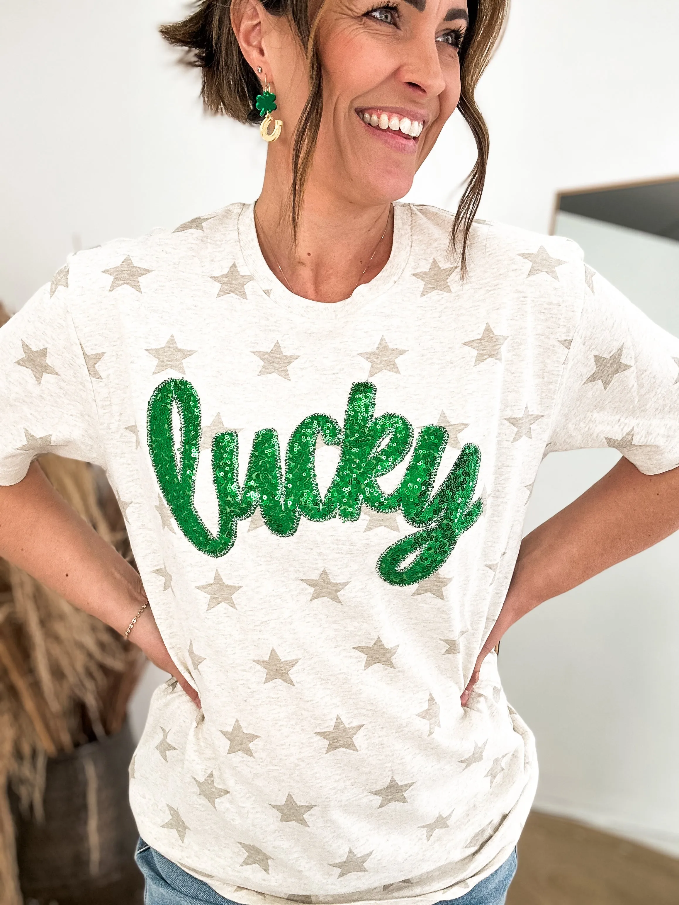 Lucky Sequins Tee