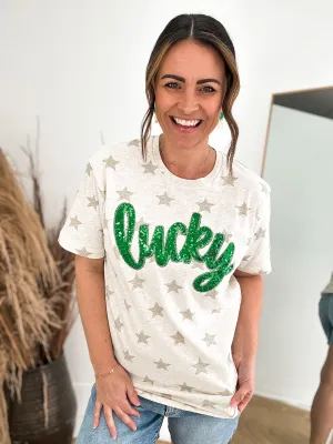 Lucky Sequins Tee