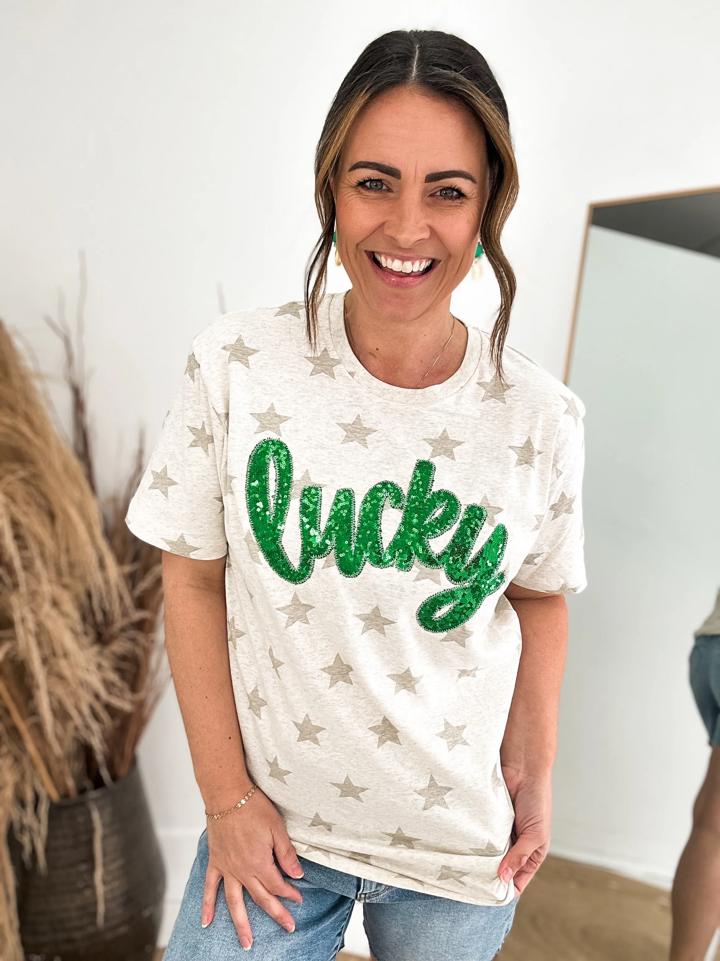 Lucky Sequins Tee