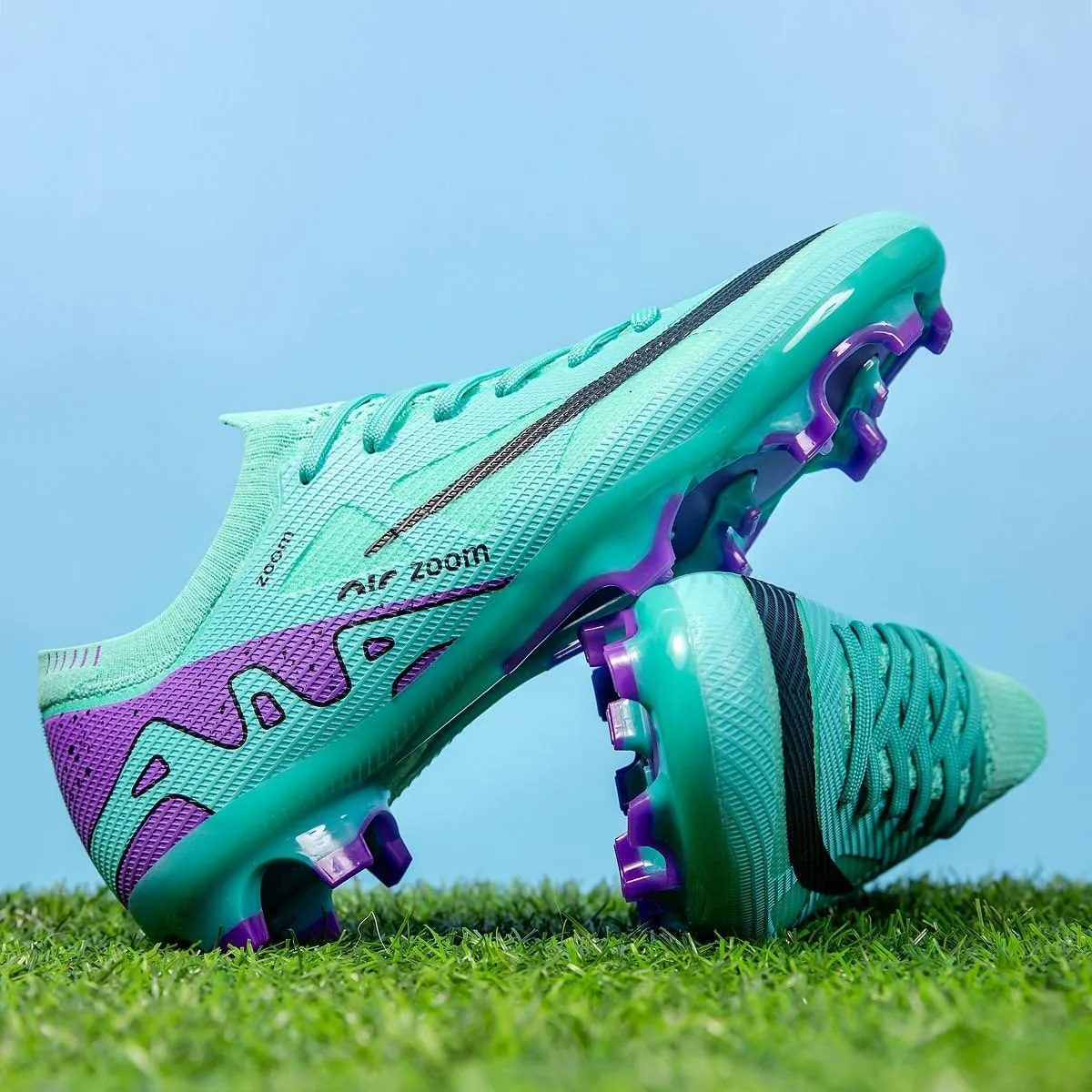 Men's Soccer Cleats Shoes Football Cleats Shoes Training Athletic Women Professional Sneaker Outdoor for AG/FG