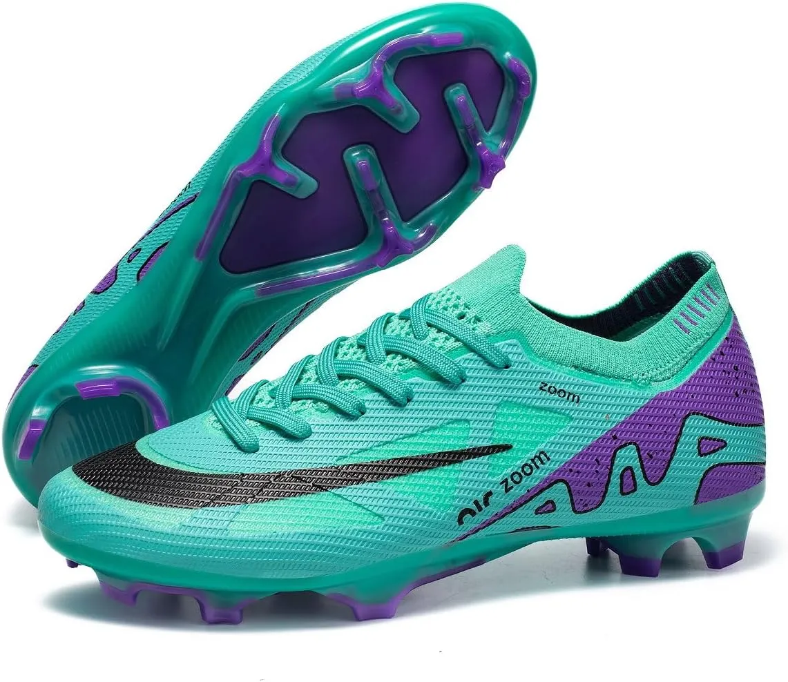 Men's Soccer Cleats Shoes Football Cleats Shoes Training Athletic Women Professional Sneaker Outdoor for AG/FG