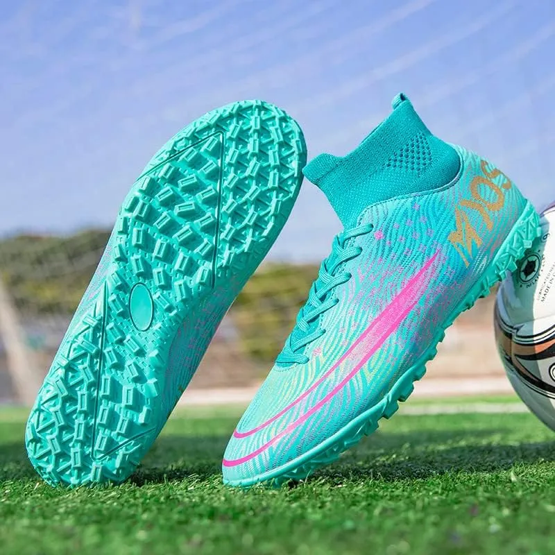 Men's Soccer Cleats Shoes Football Cleats Shoes Training Athletic Women Professional Sneaker Outdoor for AG/FG