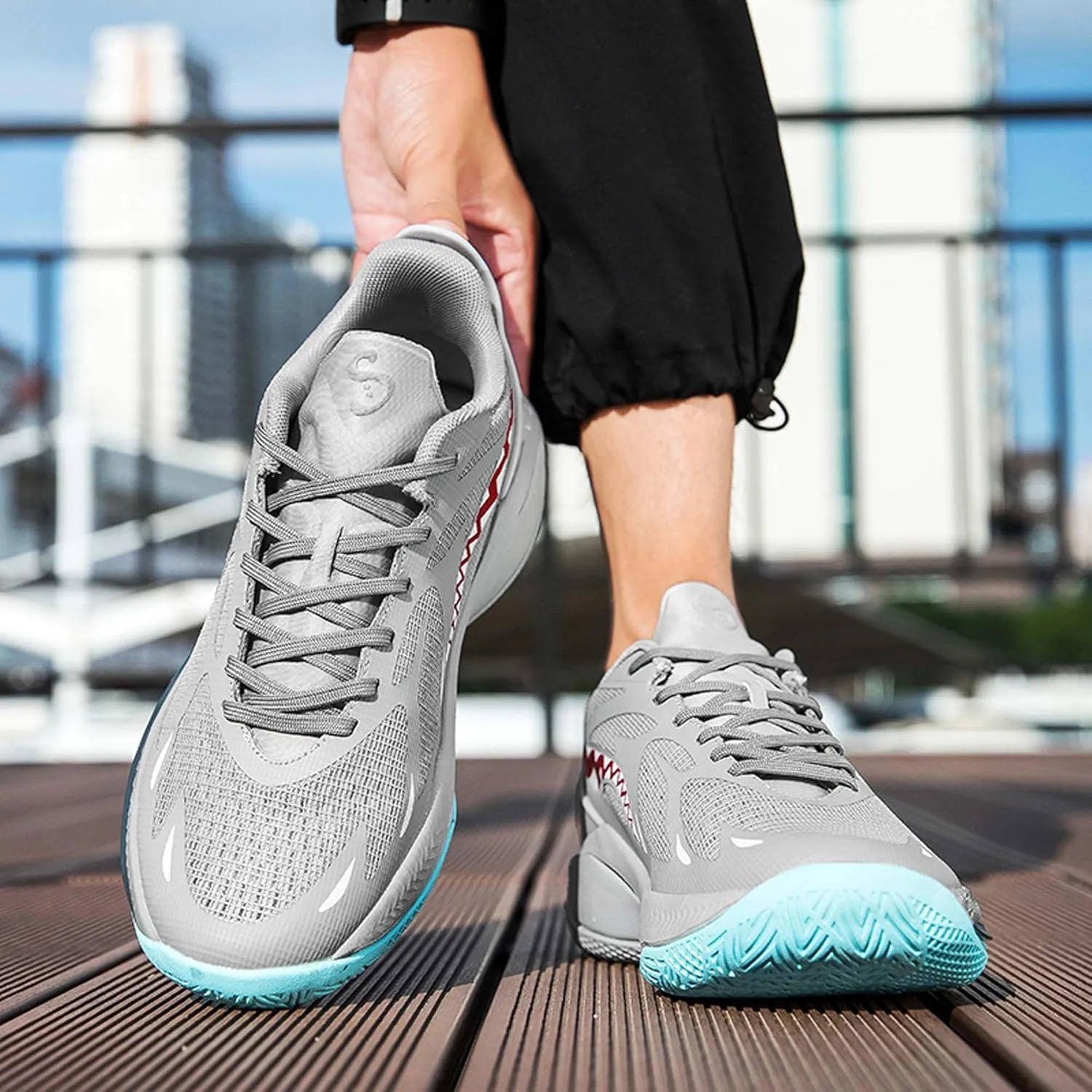Men's Women's Basketball Shoes Lightweight Fashion Non-Slip Breathable Sneaker