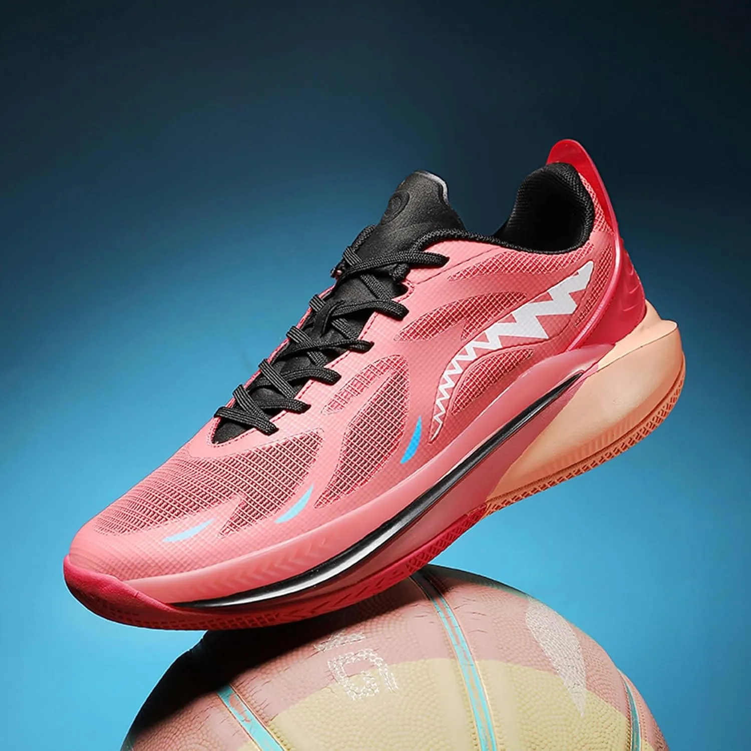 Men's Women's Basketball Shoes Lightweight Fashion Non-Slip Breathable Sneaker