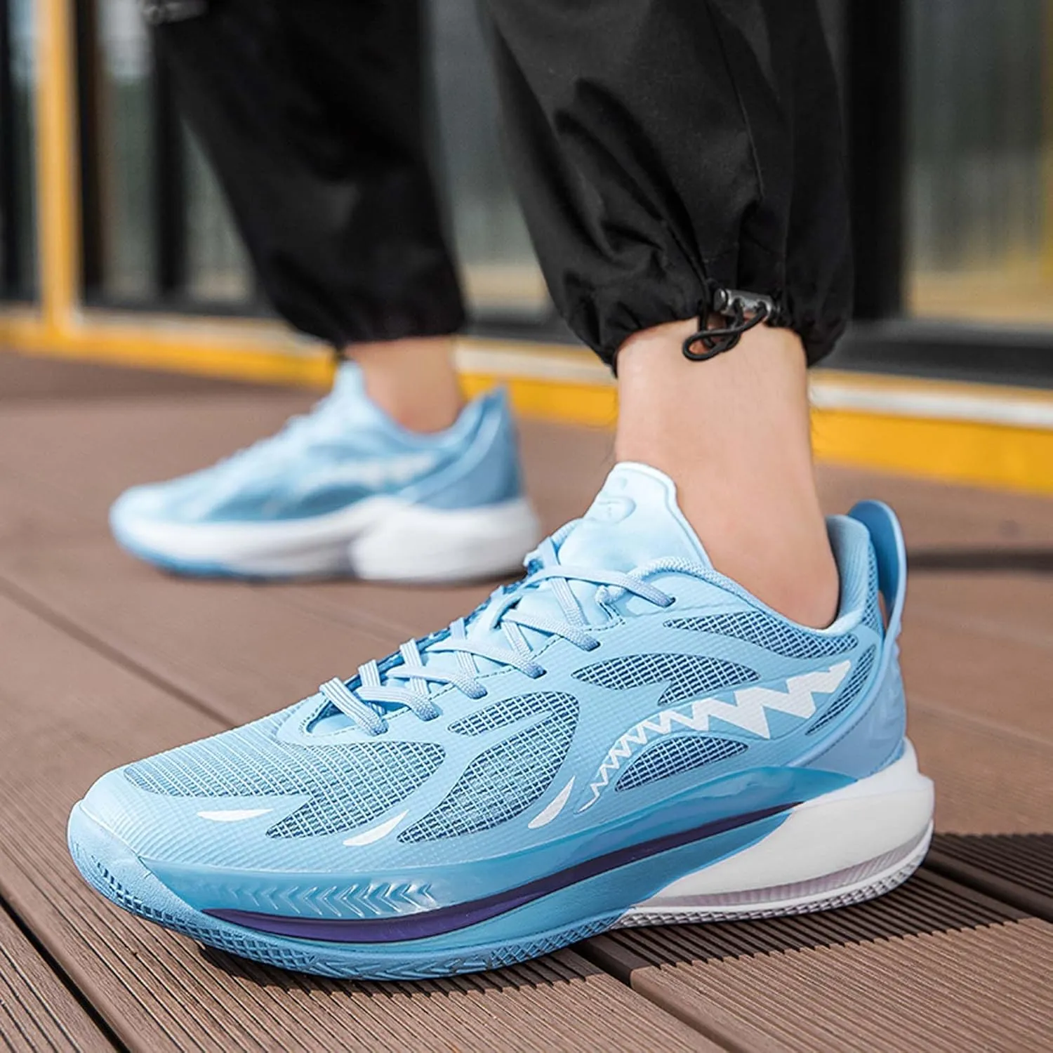 Men's Women's Basketball Shoes Lightweight Fashion Non-Slip Breathable Sneaker
