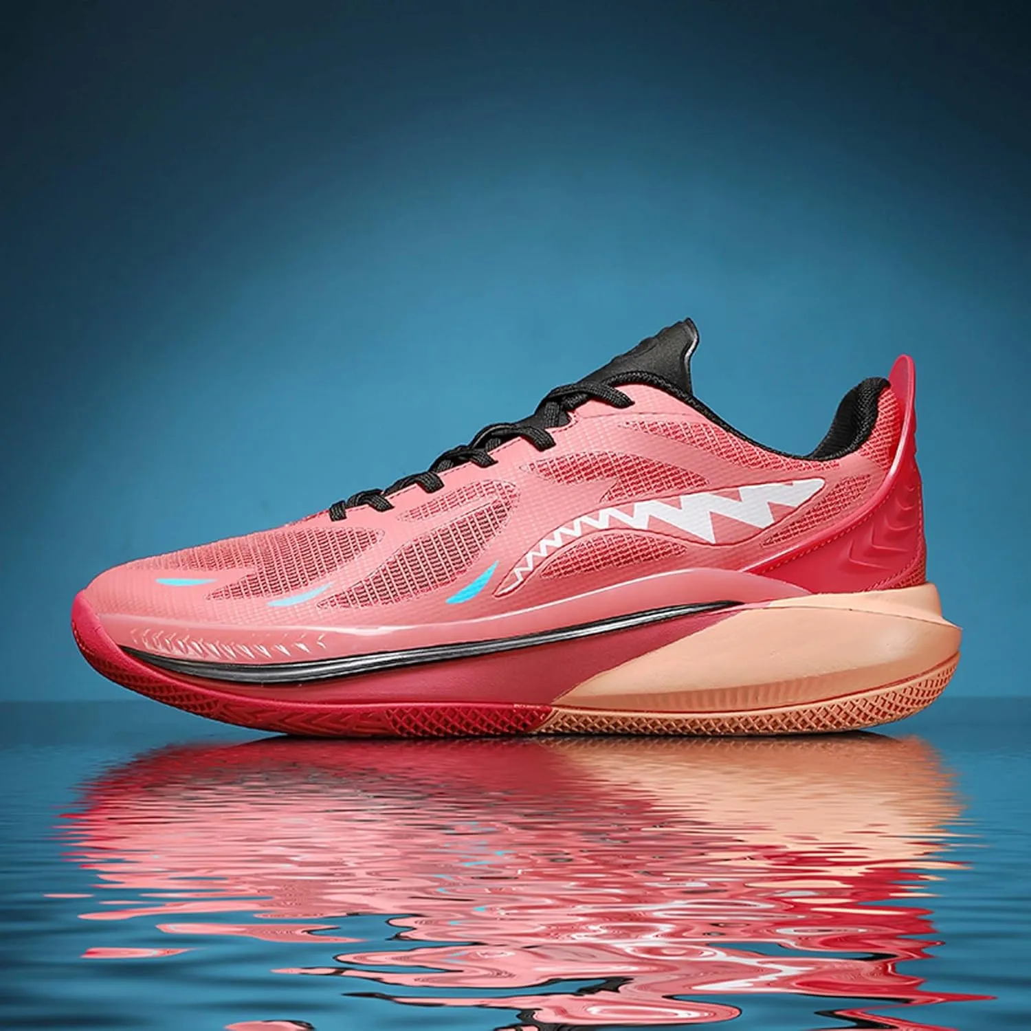 Men's Women's Basketball Shoes Lightweight Fashion Non-Slip Breathable Sneaker