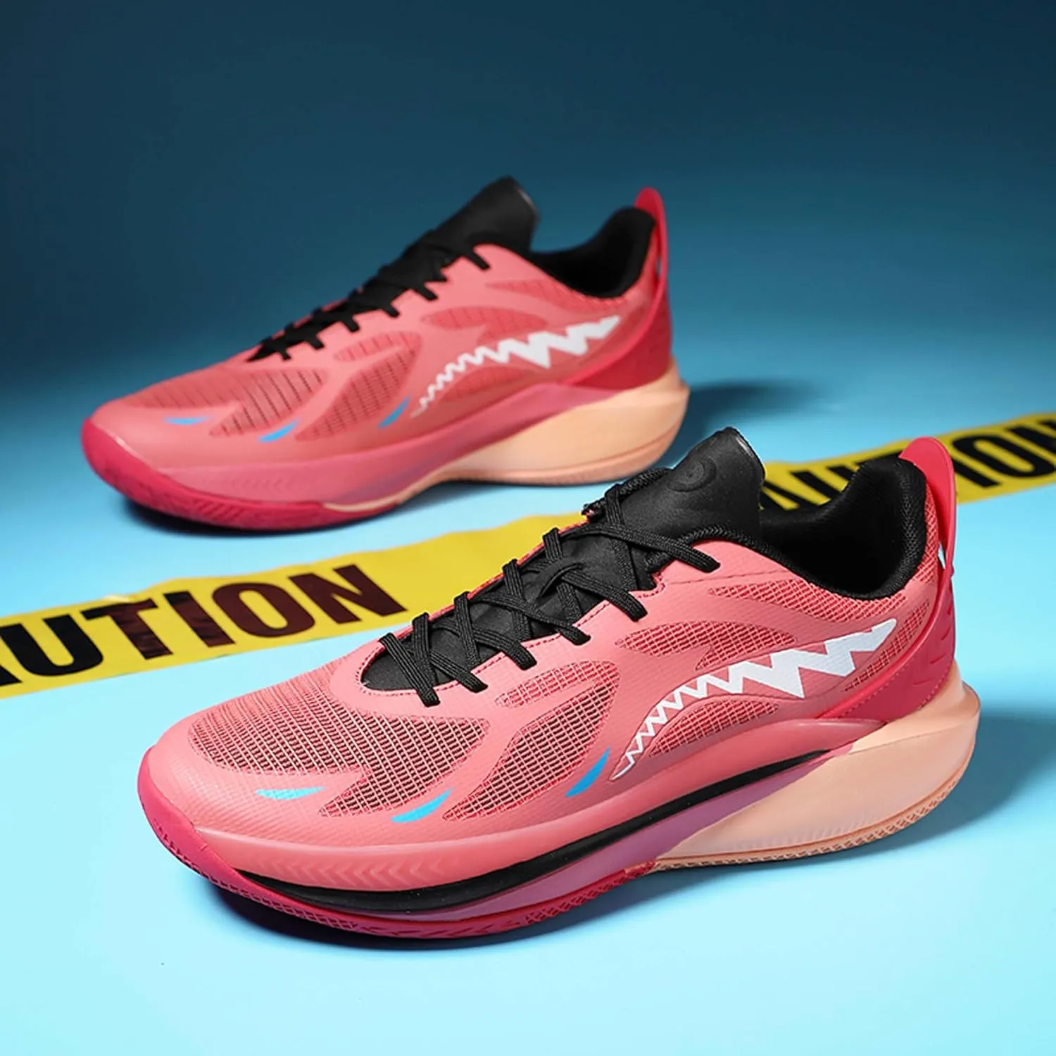 Men's Women's Basketball Shoes Lightweight Fashion Non-Slip Breathable Sneaker