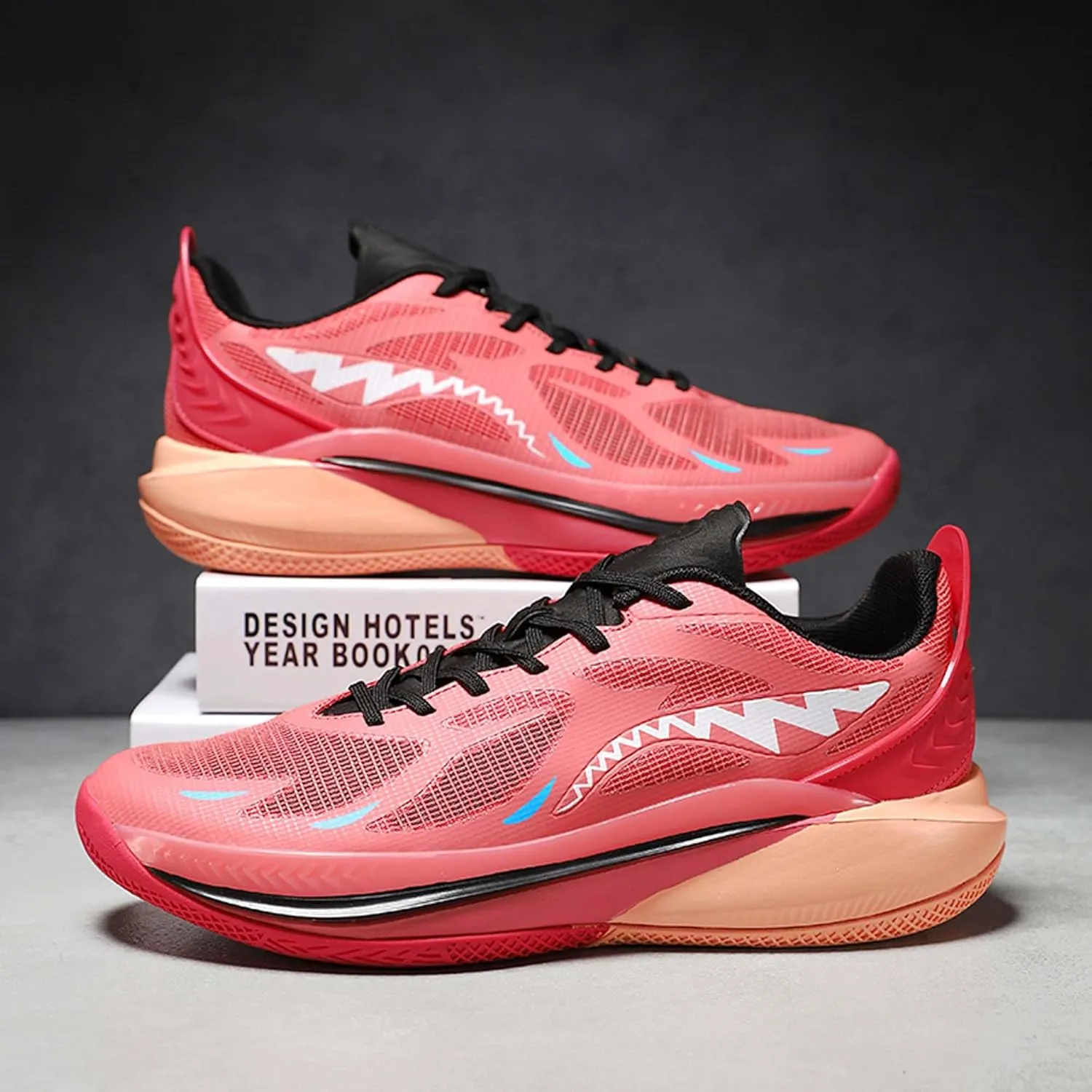 Men's Women's Basketball Shoes Lightweight Fashion Non-Slip Breathable Sneaker
