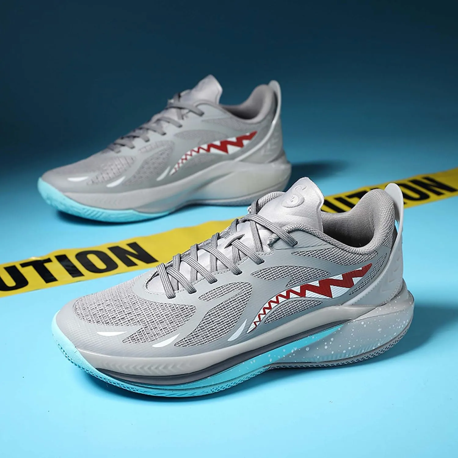 Men's Women's Basketball Shoes Lightweight Fashion Non-Slip Breathable Sneaker