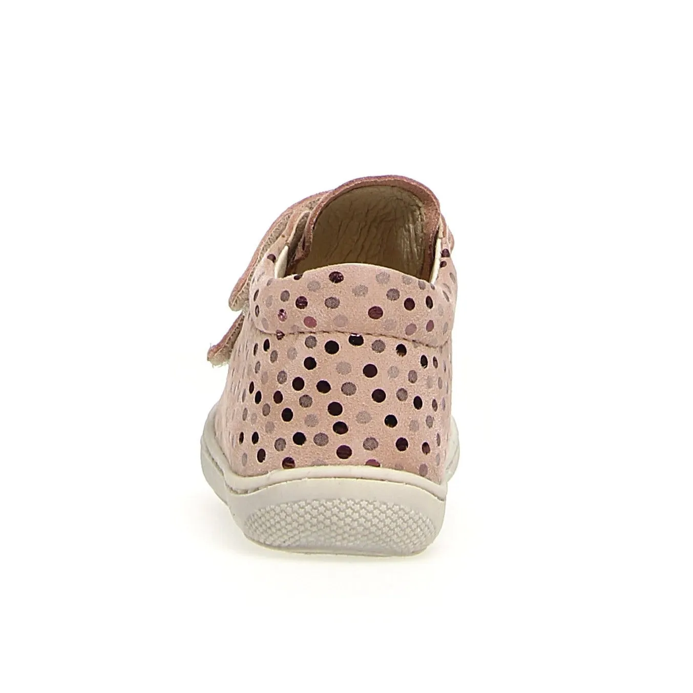 Naturino Girl's Cocoon Vl Nappa Sh.Pois Sneakers - Rose