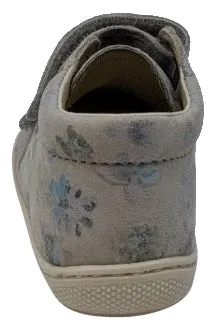 Naturino Girl's Cocoon Vl Vel.Fleurs Sneakers, Grigio