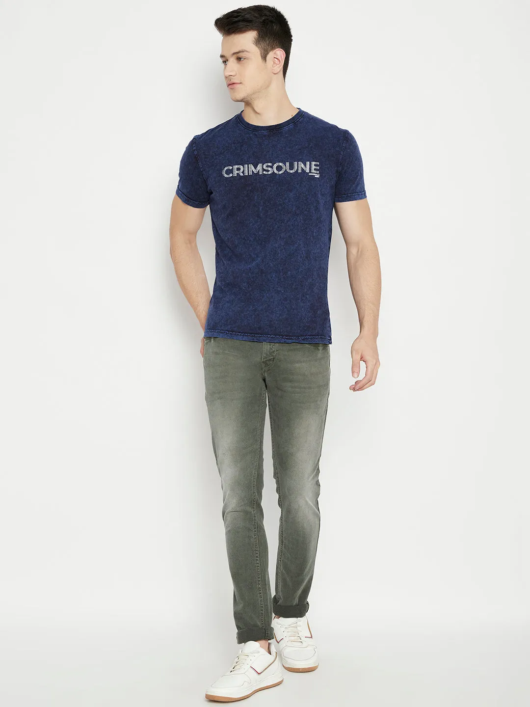 Olive Slim Fit Jeans
