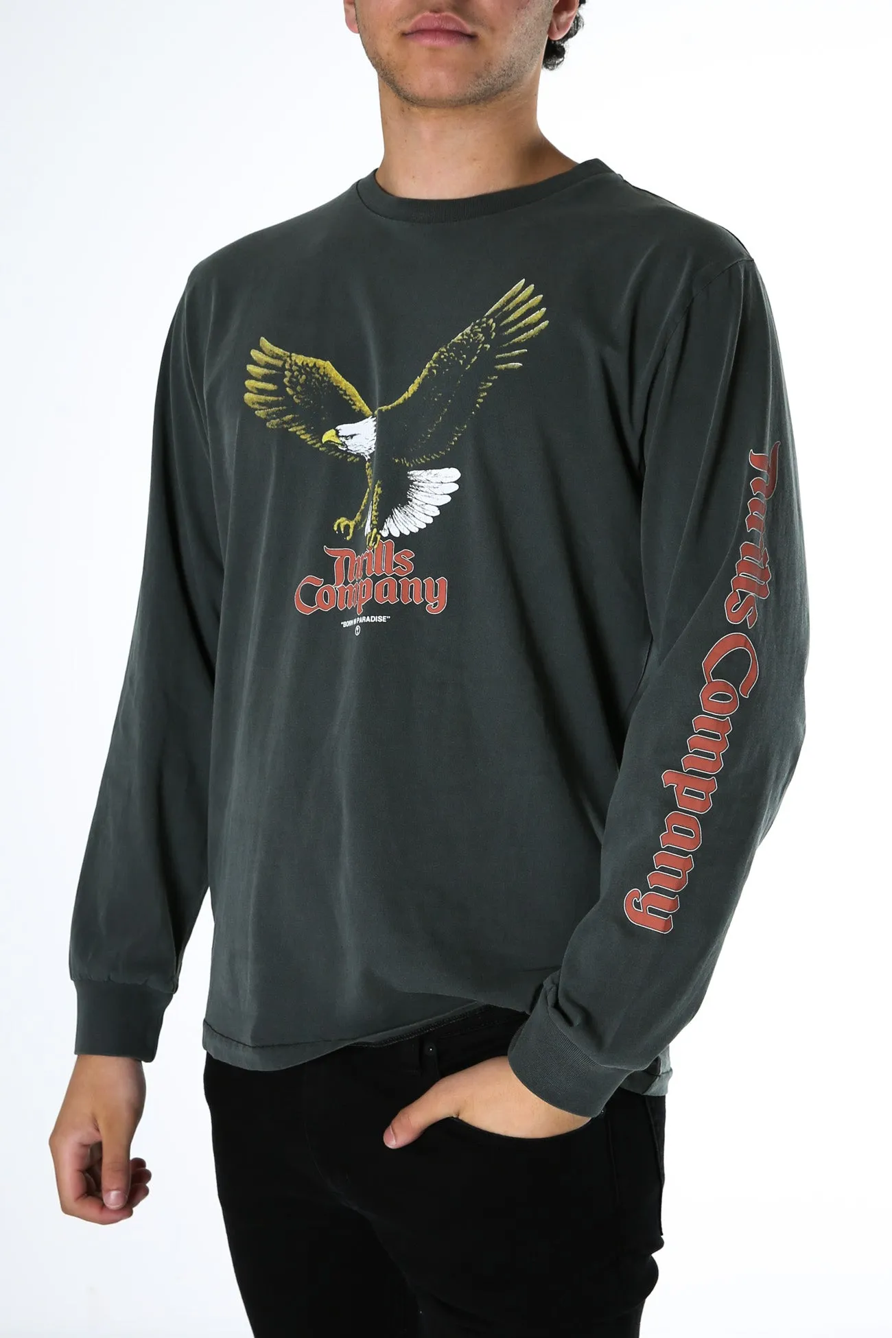 Rapture Merch Fit Long Sleeve Tee Merch Black