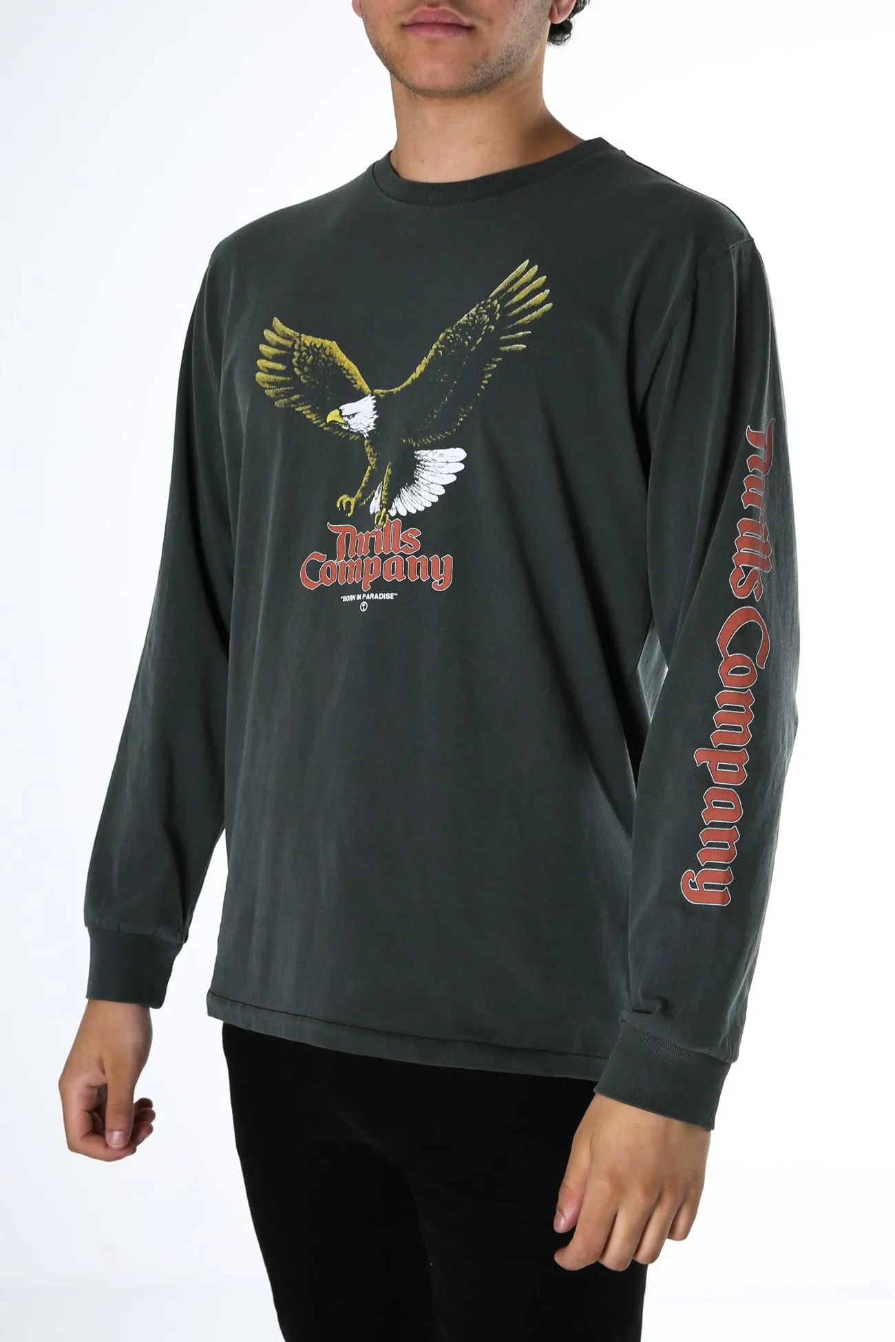 Rapture Merch Fit Long Sleeve Tee Merch Black