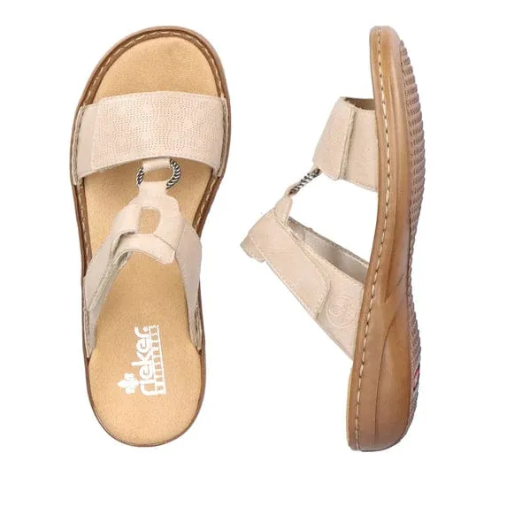 Rieker Women's Regina Sandals- Beige