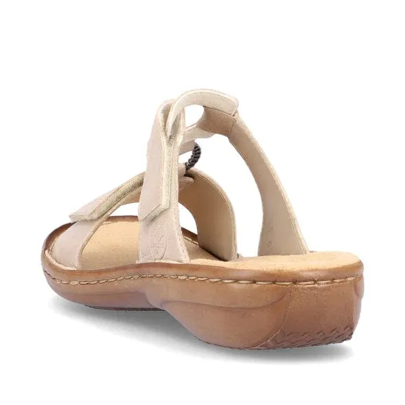 Rieker Women's Regina Sandals- Beige