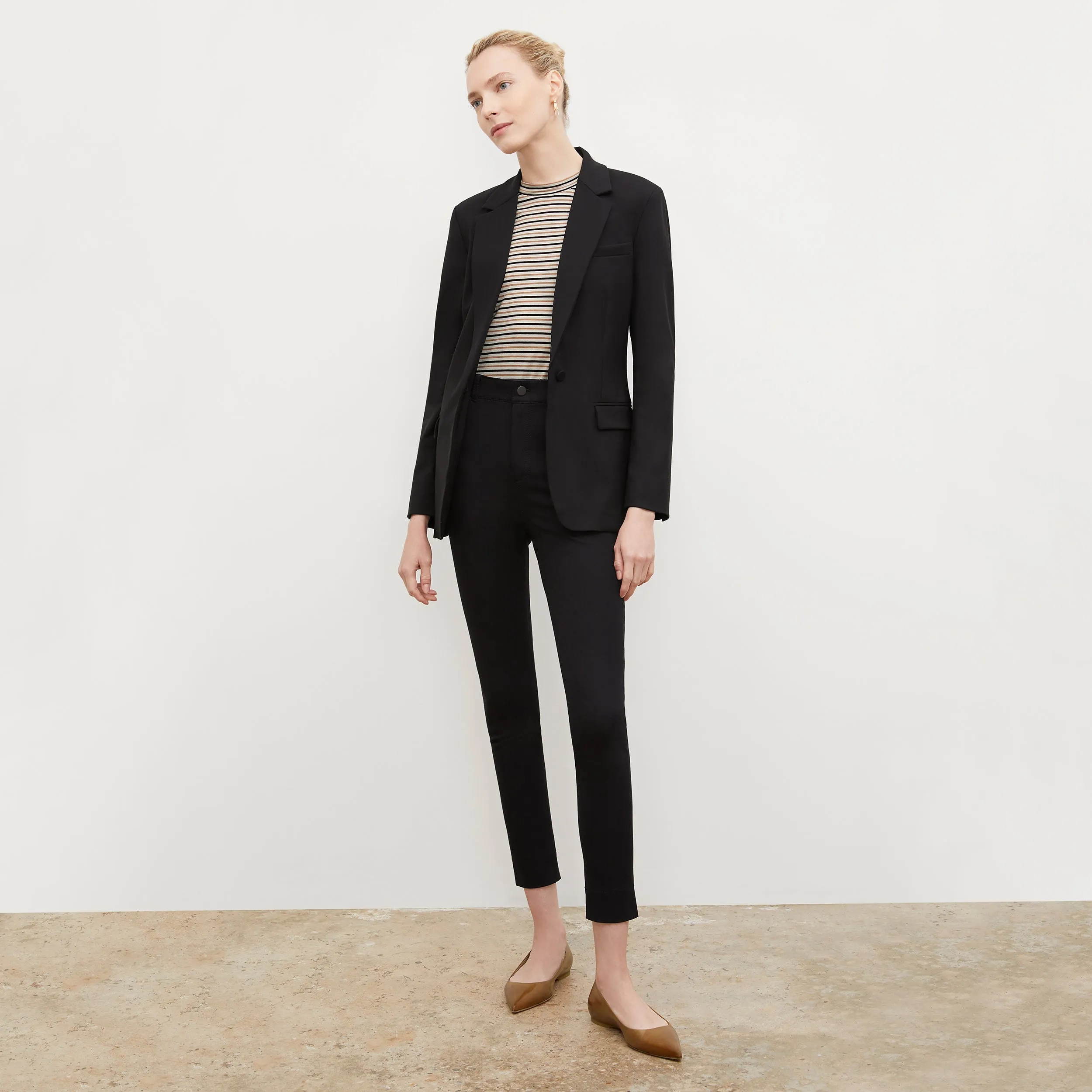 Rowan Flat - Kidskin :: Cognac
