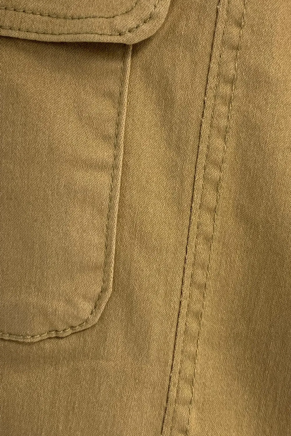 Ruby Camel Chain Detail Skinny Cargo Trousers