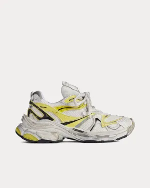 Runner 2.0 Mesh & Polyurethane White / Yellow / Black Low Top Sneakers