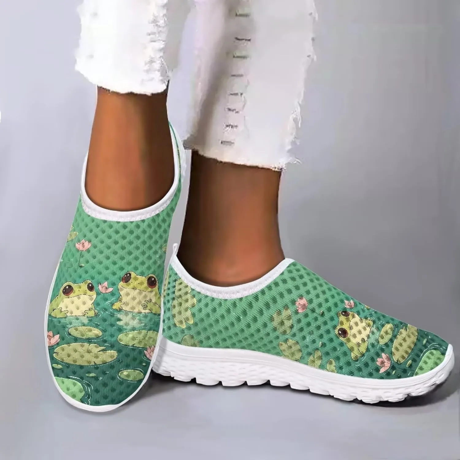Running Shoes Lightweight Non Slip Gym Workout Tennis Shoe Breathable Mesh Walking Sneakers