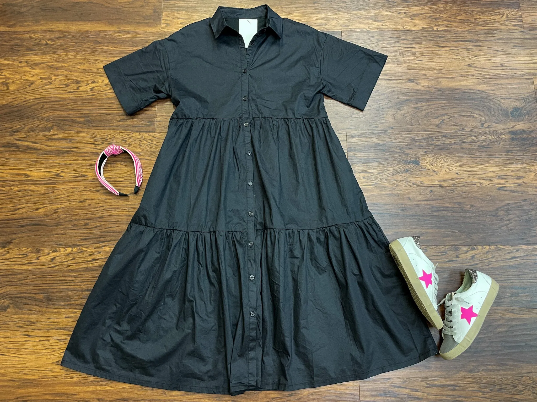 SALE! Maeve Shirt Midi Dress