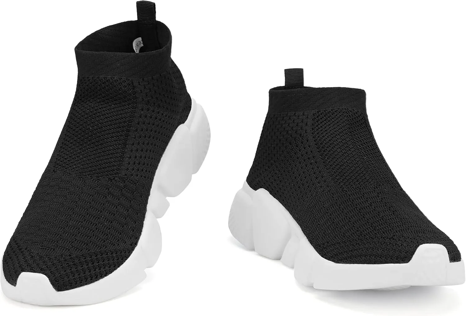 Santiro Women Slip on Sneakers Lightweight Knit Walking Casual Running Athletic Shoes