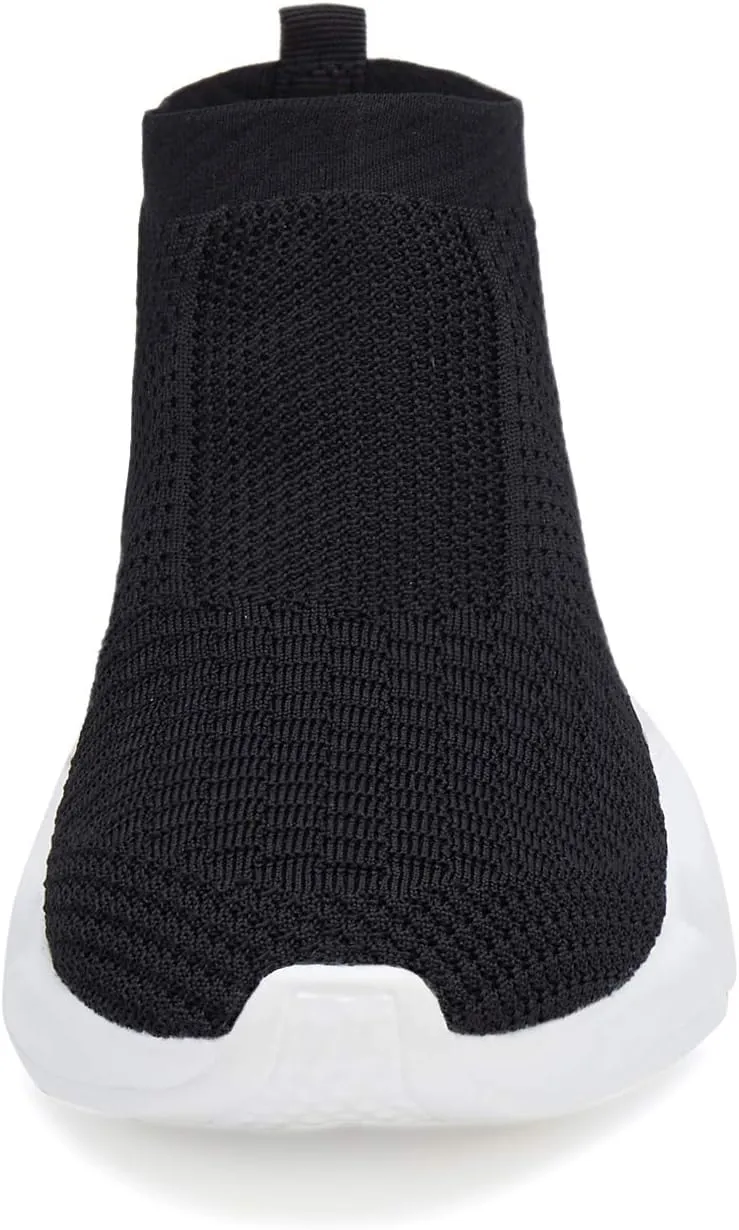 Santiro Women Slip on Sneakers Lightweight Knit Walking Casual Running Athletic Shoes