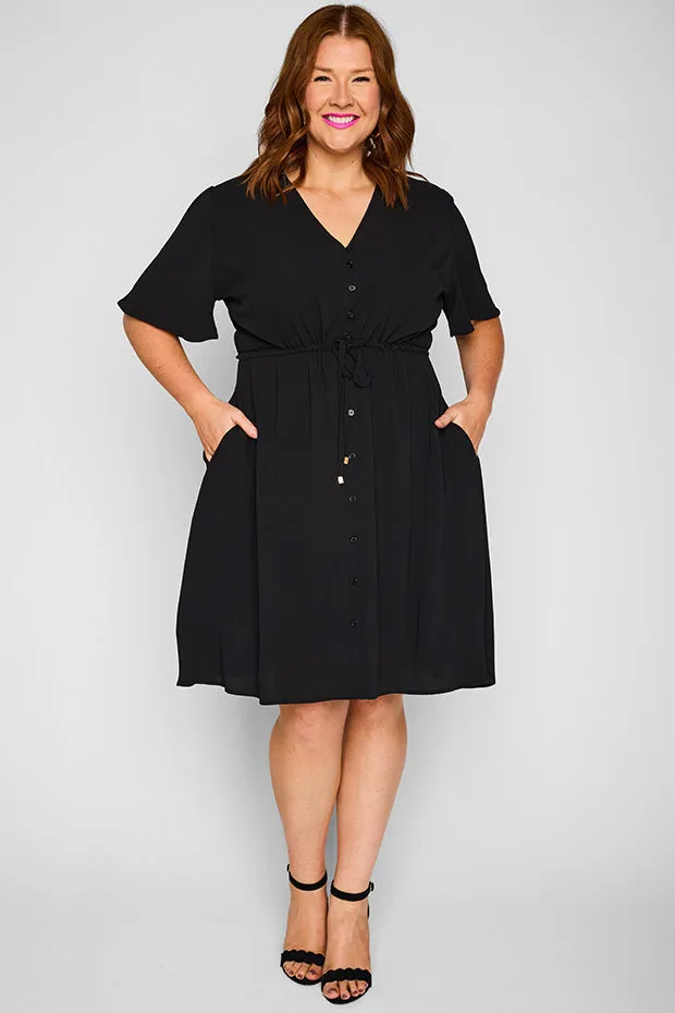 Siena Black Dress