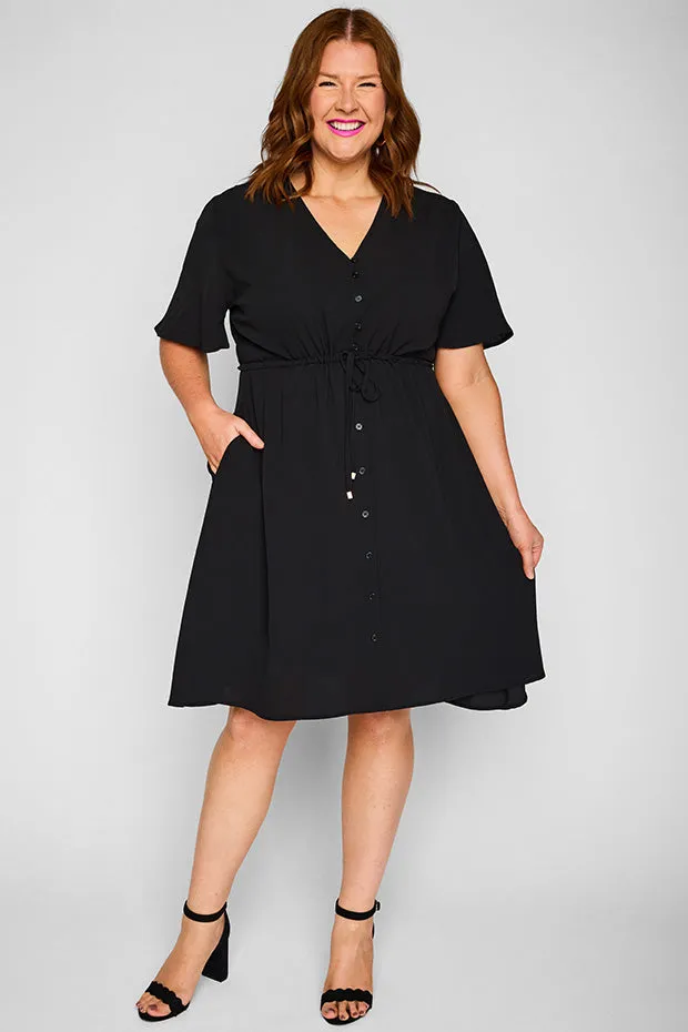 Siena Black Dress