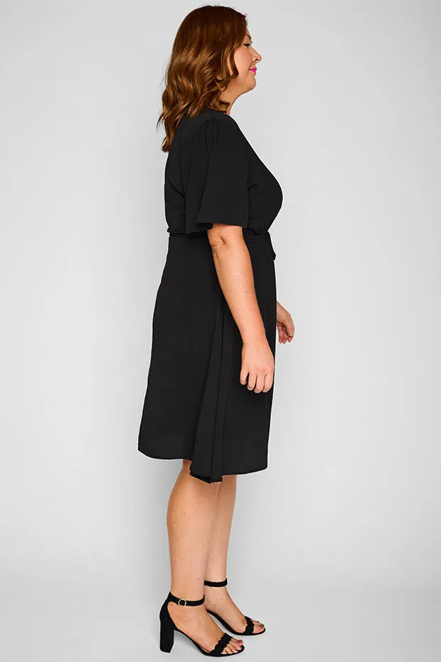 Siena Black Dress