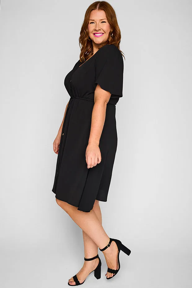Siena Black Dress
