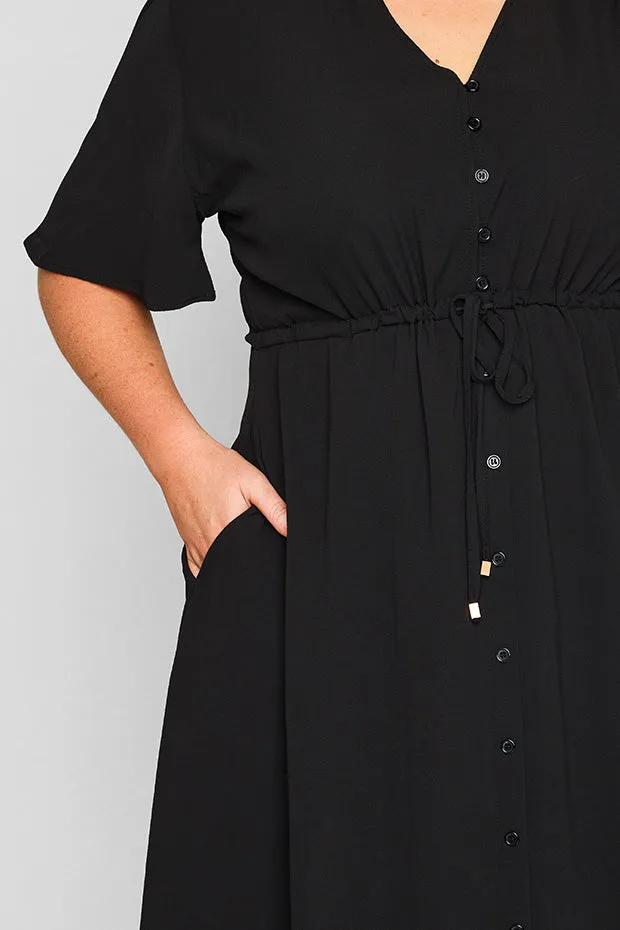 Siena Black Dress
