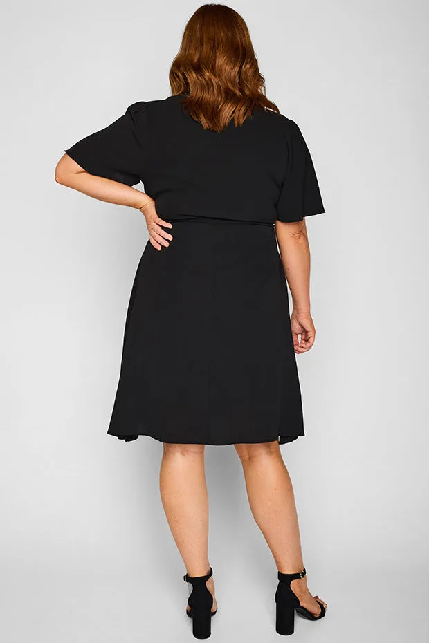 Siena Black Dress
