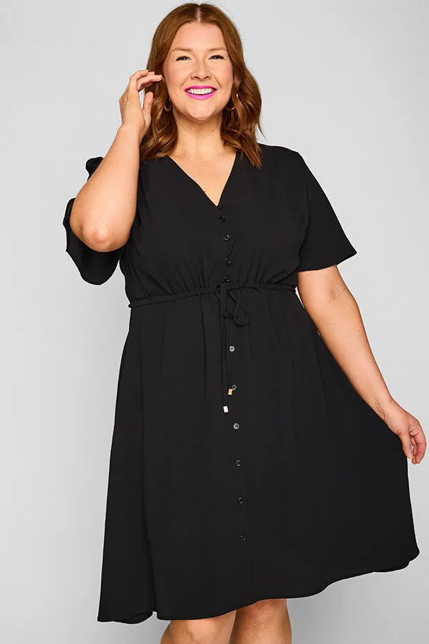 Siena Black Dress
