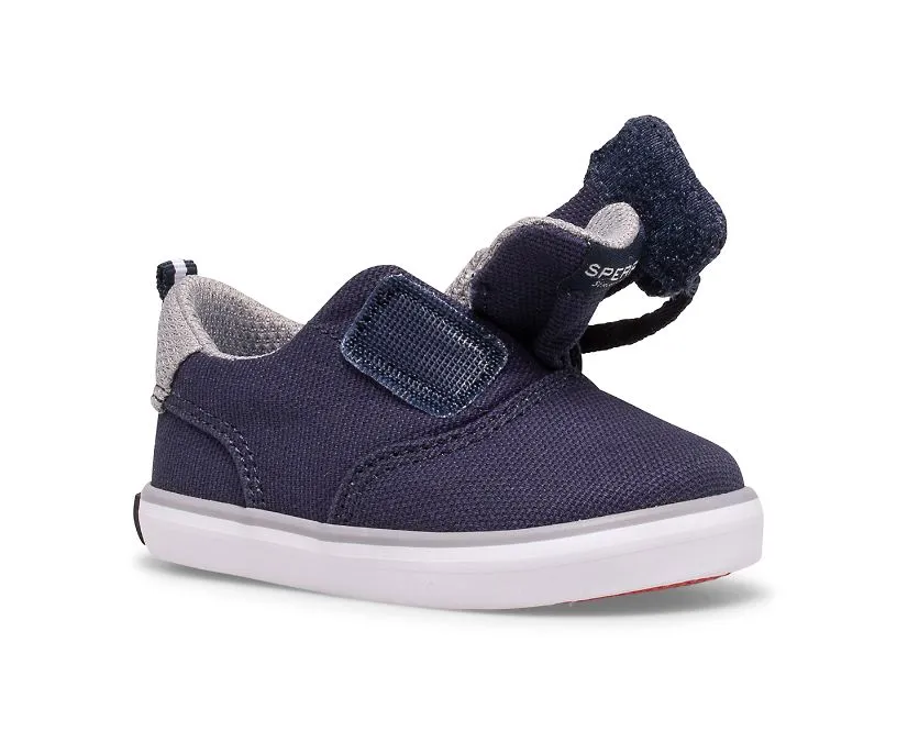 Spinnaker Crib Washable Jr Navy
