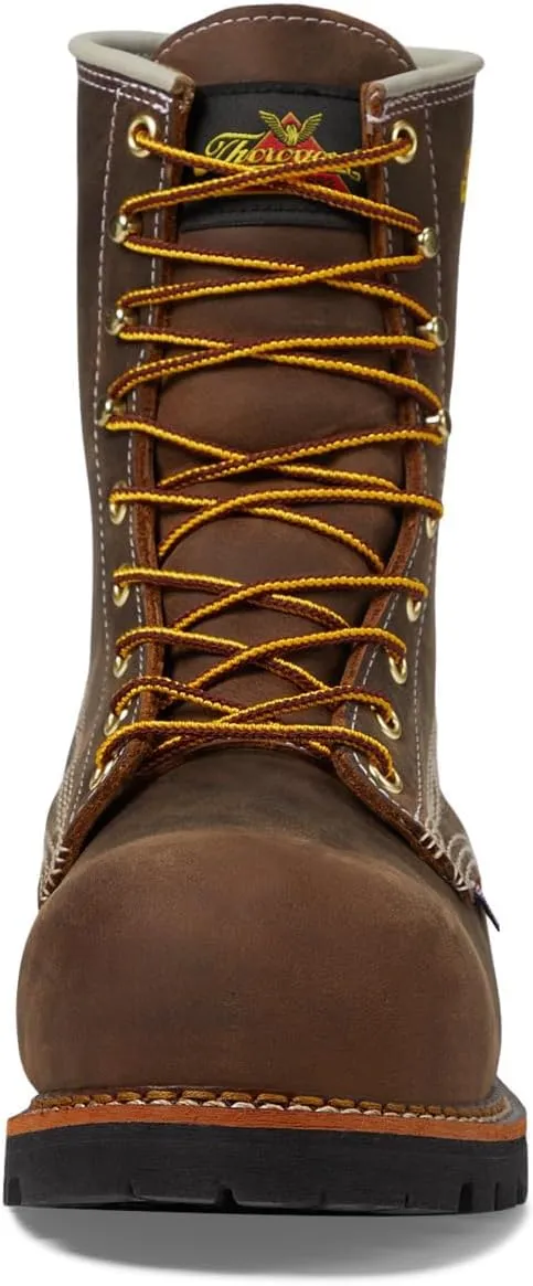 Thorogood Men's American Heritage 8" Waterproof Safety Toe Hiking Shoes/Boots