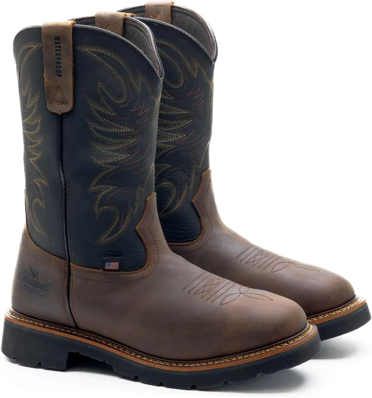 Thorogood Mens American Heritage Square Toe Wellington Waterproof