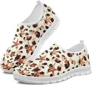 Women's Sneakers Soft Casual Low-Top Tennis Workout Sneakers Hands Free Breathable Yoga Exercise Walking Shoes for Women US 5.5-11.5