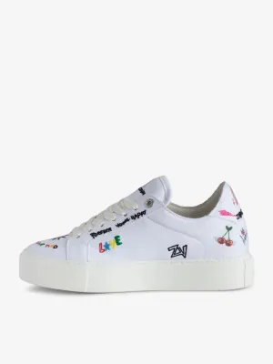Zadig and Voltaire La Flash Chunky Canvas Humbert Low Top Sneaker
